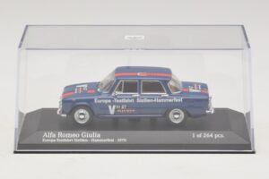 Alfa Romeo Giulia Europa-Testfahrt Sizilien-Hammerfest Minichamps 1:43 400120905 Metall - pilt 4/5