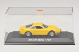 Alpine A110 Kollane Maxichamps 1:43 940113601 Metall - pilt 4/5
