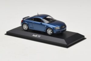 Audi TT 8N Sinine Metallik Maxichamps 1:43 940017220 Metall - pilt 3/5