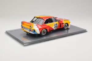 BMW 3.0 CSL Art Car Alexander Calder #51 H. Poulain / S. Posey / J. Guichet 24 Hours of Le Mans 1975 Minichamps 1:18 80430150 - pilt 2/7