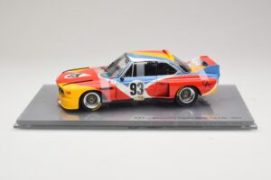 BMW 3.0 CSL Art Car Alexander Calder #51 H. Poulain / S. Posey / J. Guichet 24 Hours of Le Mans 1975 Minichamps 1:18 80430150 - pilt 3/7