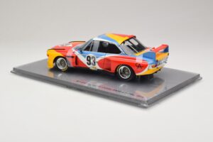 BMW 3.0 CSL Art Car Alexander Calder #51 H. Poulain / S. Posey / J. Guichet 24 Hours of Le Mans 1975 Minichamps 1:18 80430150 - pilt 5/7