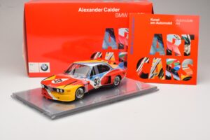 BMW 3.0 CSL Art Car Alexander Calder #51 H. Poulain / S. Posey / J. Guichet 24 Hours of Le Mans 1975 Minichamps 1:18 80430150 - pilt 7/7