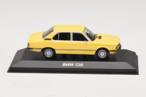 BMW 520 E12 Kollane Maxichamps 1:43 940023001 Metall