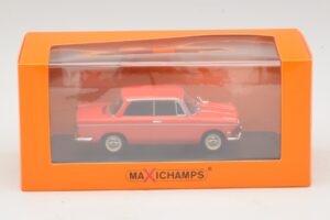 BMW 700 LS Punane Maxichamps 1:43 940023701 Metall - pilt 5/5