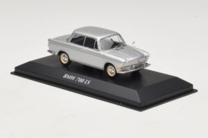 BMW 700 LS Hõbe Maxichamps 1:43 940023700 Metall - pilt 3/5