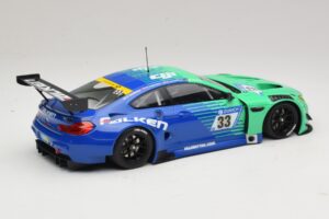 BMW M6 GT3 #33 Falken Motorsport P. Dumbreck 24 Hours of Nurburgring 2017 Minichamps 1:18 153172633 Metall - pilt 2/6