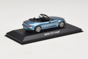 BMW Z3 Sinine Maxichamps 1:43 940024331 Metall - pilt 2/5