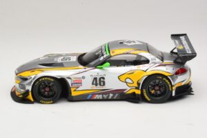 BMW Z4 GT3 #46 M. Palttala / L. Luhr 24 Hours of Spa Winner 2015 Minichamps 1:18 151152346 Metall - pilt 3/6