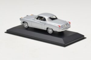 Borgward Isabella Kupee Hõbe Minichamps 1:43 400096031 Metall - pilt 3/5
