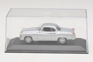 Borgward Isabella Kupee Hõbe Minichamps 1:43 400096031 Metall - pilt 4/5
