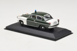 Borgward Isabella Polizei Frankfurt Minichamps 1:43 400096090 Metall - pilt 3/5