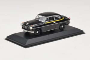 Borgward Isabella Takso Must Minichamps 1:43 400096095 Metall - pilt 2/5