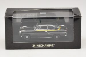 Borgward Isabella Takso Must Minichamps 1:43 400096095 Metall - pilt 5/5