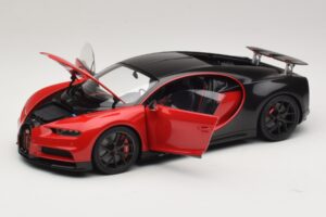 Bugatti Chiron Sport Italian Red & Carbon AUTOart 1:18 70996 Komposiit - pilt 2/8