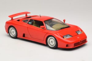 Bugatti EB110 Punane Bburago 1:18 3055-P1 Metall - pilt 6/8