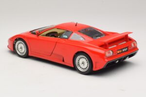 Bugatti EB110 Punane Bburago 1:18 3055-P1 Metall - pilt 7/8
