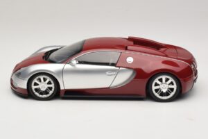 Bugatti Veyron Centenaire Edition Chrome Red Minichamps 1:18 100110851 Metall - pilt 4/8