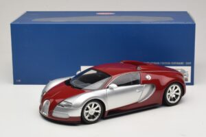 Bugatti Veyron Centenaire Edition Chrome Red Minichamps 1:18 100110851 Metall - pilt 8/8