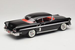 Chevrolet Bel Air Impala Coupe Must KK-Scale 1:18 KKDC181592 Metall - pilt 2/6