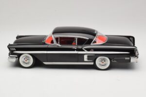 Chevrolet Bel Air Impala Coupe Must KK-Scale 1:18 KKDC181592 Metall - pilt 3/6