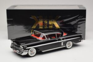 Chevrolet Bel Air Impala Coupe Must KK-Scale 1:18 KKDC181592 Metall - pilt 6/6