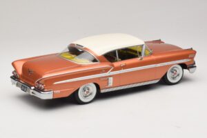 Chevrolet Bel Air Impala Coupe Vaskne & Kreemjas KK-Scale 1:18 KKDC181591 Metall - pilt 2/6