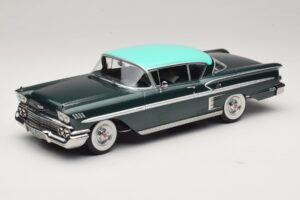 Chevrolet Bel Air Impala Coupe Tumeroheline Metallik & Roheline KK-Scale 1:18 Chevrolet Bel Air Impala Coupe Tumeroheline Metallik & Roheline KK-Scale 1:18 KKDC181594 Metall