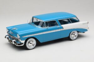 Chevrolet Bel Air Nomad Türkiis & Valge KK-Scale 1:18 KKDC181292 Metall