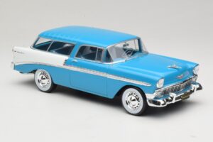 Chevrolet Bel Air Nomad Türkiis & Valge KK-Scale 1:18 KKDC181292 Metall - pilt 4/6