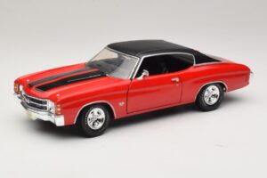 Chevrolet Chevelle SS454 Punane Maisto 1:18 31890-P1 Metall