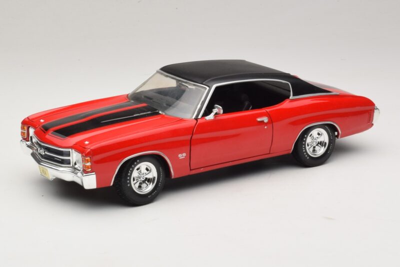 Chevrolet Chevelle SS454 Punane Maisto 1:18 31890-P1 Metall