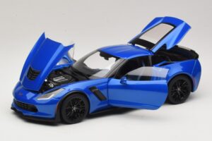 Chevrolet Corvette C7 Z06 Laguna Blue Tintcoat AUTOart 1:18 71265 Komposiit - pilt 2/8