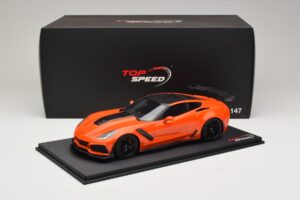 Chevrolet Corvette C7 ZR-1 High Voltage Tint TopSpeed 1:18 TS0147 Vaik - pilt 6/6