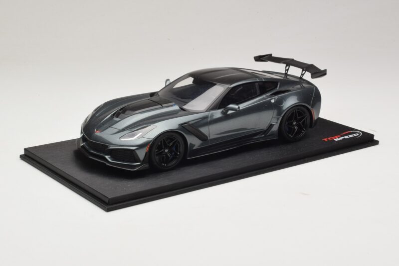 Chevrolet Corvette C7 ZR-1 Shadow Grey Metallic TopSpeed 1:18 TS0148 Vaik