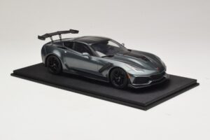 Chevrolet Corvette C7 ZR-1 Shadow Grey Metallic TopSpeed 1:18 TS0148 Vaik - pilt 4/6