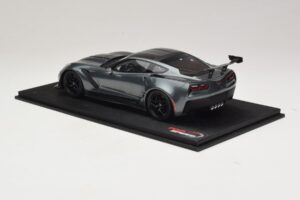 Chevrolet Corvette C7 ZR-1 Shadow Grey Metallic TopSpeed 1:18 TS0148 Vaik - pilt 5/6
