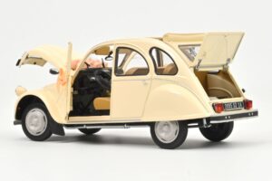 Citroen 2CV Wedding Gift Beež Norev 1:18 181475 Metall - pilt 3/3