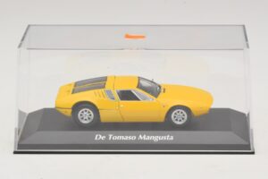 De Tomaso Mangusta Kollane Maxichamps 1:43 940127120 Metall - pilt 4/5