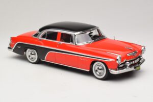 DeSoto Fireflite Sedan Punane & Must KK-Scale 1:18 KKDC181541 Metall - pilt 4/6