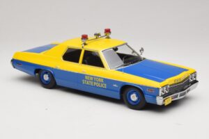 Dodge Monaco New York State Police Kollane & Sinine KK-Scale 1:18 KKDC181156 Metall - pilt 4/6