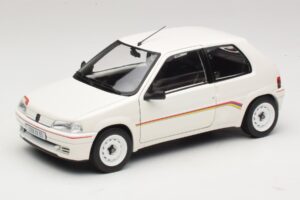 Peugeot 106 Rallye 1.3 valge Norev 1:18 184920 Metall