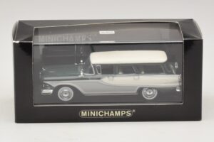 Edsel Bermuda Universaal Tumeroheline Valge Minichamps 1:43 400082013 Metall - pilt 5/5