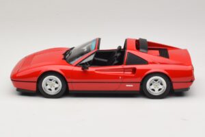 Ferrari 328 GTS Punane Musta Salongiga KK-Scale 1:18 KKDC180551 Metall - pilt 4/7