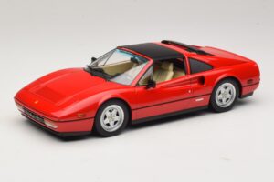 Ferrari 328 GTS US Versioon Punane Beverly Hills Cop II Beeži Salongiga KK-Scale 1:18 KKDC181701 Metall - pilt 2/7