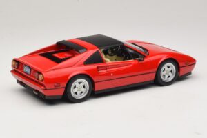 Ferrari 328 GTS US Versioon Punane Beverly Hills Cop II Beeži Salongiga KK-Scale 1:18 KKDC181701 Metall - pilt 3/7