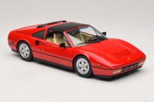 Ferrari 328 GTS US Versioon Punane Beverly Hills Cop II Beeži Salongiga KK-Scale 1:18 KKDC181701 Metall - pilt 5/7