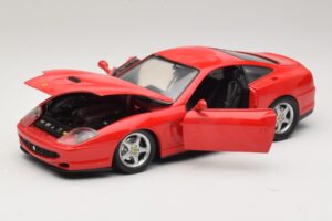 Ferrari 550 Maranello Punane Majorette 1:18 5974 Metall - pilt 2/8