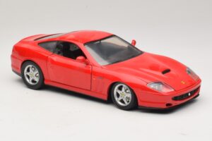 Ferrari 550 Maranello Punane Majorette 1:18 5974 Metall - pilt 6/8