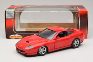 Ferrari 550 Maranello Punane Majorette 1:18 5974 Metall - pilt 8/8